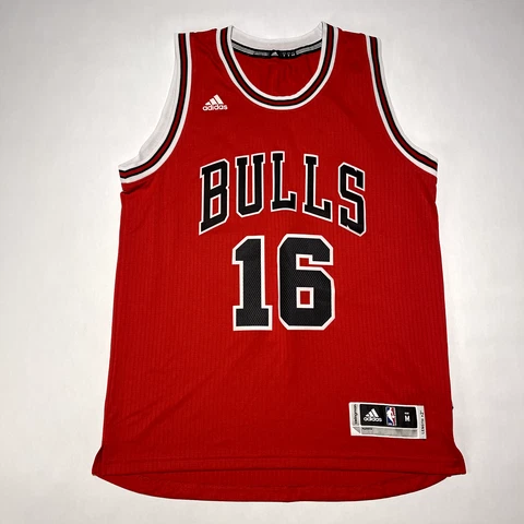 Adidas Chicago Bulls Pau Gasol #16 Swingman Jersey Medium Length +2 NBA Cover