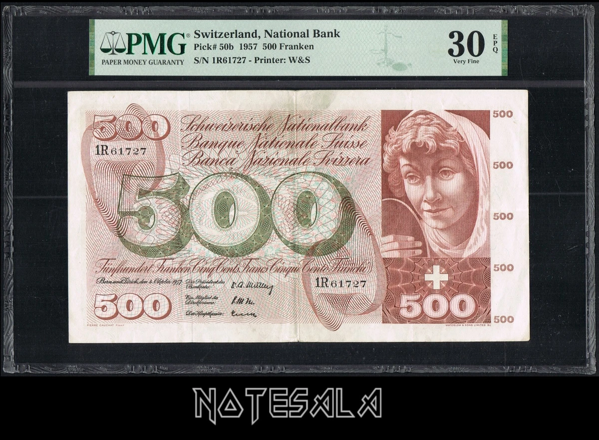 Uncirculated Swiss Banknotes for sale | eBay