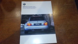 1999 / 2000 BMW Z3 2.8 Coupe and MCoupe sales brochure E36/8 - Picture 1 of 4