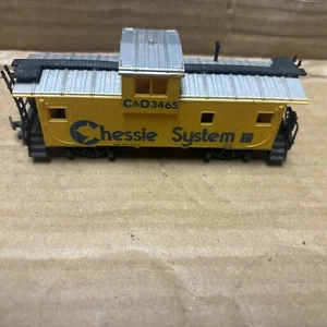 AHM HO Scale Extended Vision Caboose 5485J Chessie System (C&O) #3465 - Picture 1 of 6