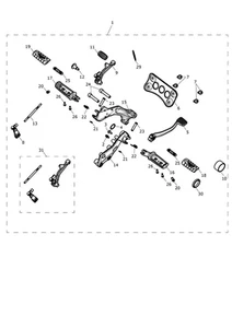 Kit de controles medios Triumph Bonneville Speedmaster - A9770116 - Imagen 1 de 1