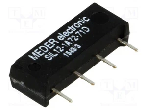 Relé: Reed USboule: 12VDC máx.200VDC 145mW 1,25A 12-1A72-71D electroimán - Imagen 1 de 1