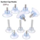 Nut Transparent Kitchen Holder Wall Hook Suction Cup Suckers Screw Wall Rack
