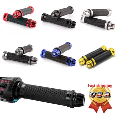 Empuñaduras de gel para manillar de motocicleta de 7/8" para Suzuki GSXR600 750 Yamaha YZF R1 R6 Foto 1 de 4