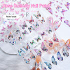 Colorful Butterfly Nail Art Sticker Ins Style Self-Adhesive Decal Manicure Decor