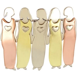 My Beautiful Sisters Broche Colección Bolso Ropa Pin Novias Regalo - Imagen 1 de 14
