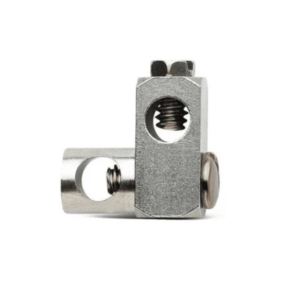 GTL TIRINNANZI Morsetto doppio in ottone per meccanismo saltarello piletta lavabo e bidet