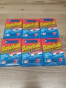6 paquetes de tarjetas de béisbol Donruss 1989 15 quilates y 3 rompecabezas posibles Ken Griffey Jr. radiocontrol - Imagen 1 de 8