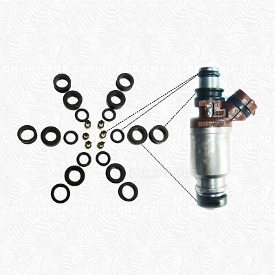 Injector Service Kit Suit Toyota Landcruiser 1FZFE FJZ80 80 Series Landcruiser - image 1 of 4