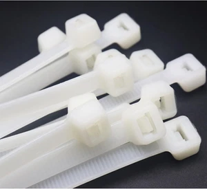 Extra long zip ties 48 inch white Large cable ties heavy duty outdoor use 250 - Picture 1 of 11