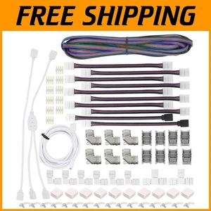 Comprehensive Waterproof LED Strip Connectors Set - 14 Essentials for Every Home - Picture 1 of 11
