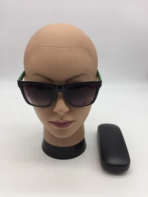 Gafas de sol Gucci negras de borde completo de moda 61-14-145 lentes moradas Foto 1 de 4