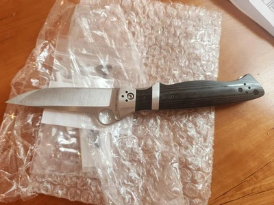 Spyderco Vallotton Sub-Hilt G-10 Folding Pocket Knife (CPM S30V 3.75") C149GP - Image 1 of 3