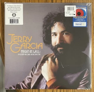Jerry Garcia Might As Well BRAND NEW SEALED Rose Red Bay Blue Vinyl /2000 RARE - Picture 1 of 5