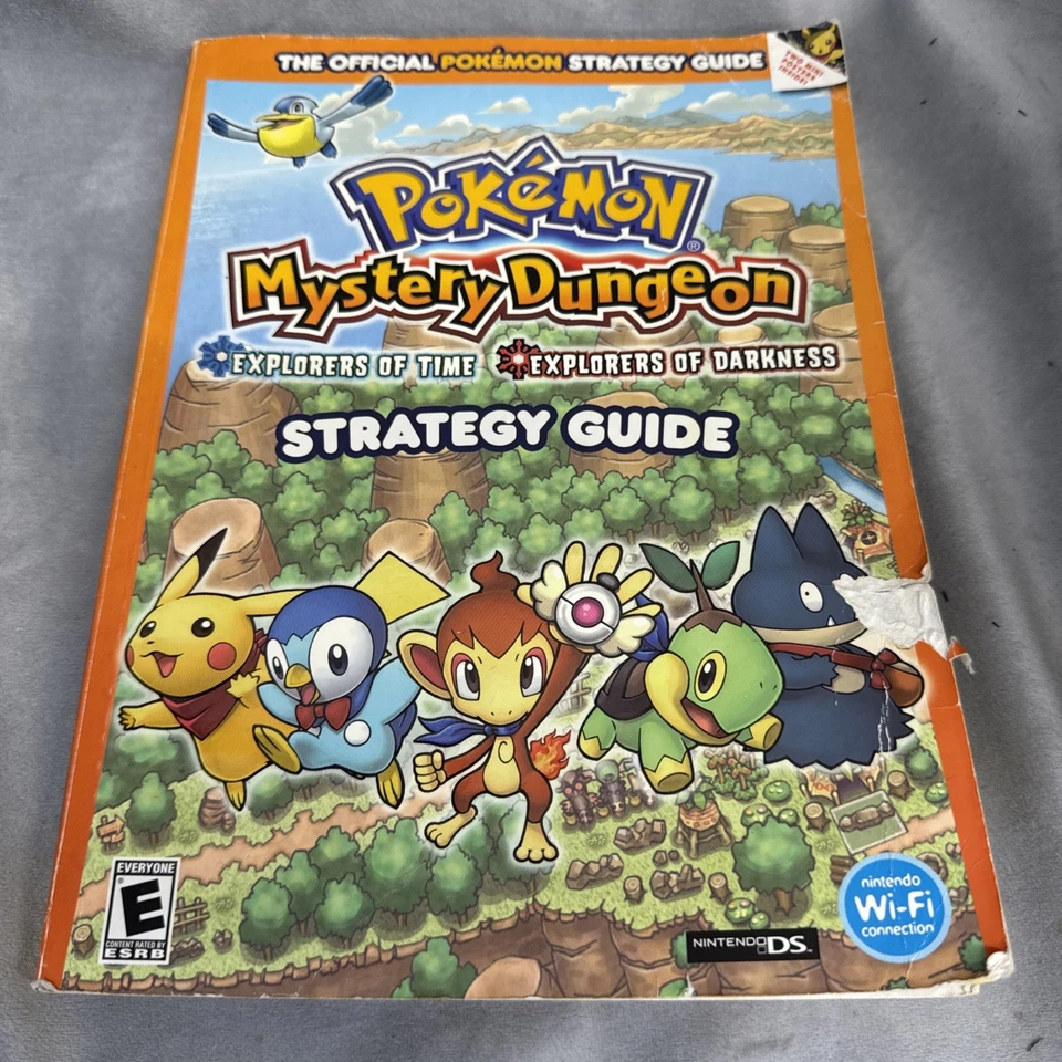 Pokemon Mystery Dungeon Explorers Of Time Darkness Nintendo DS Guía de Estrategia Foto 1 de 4