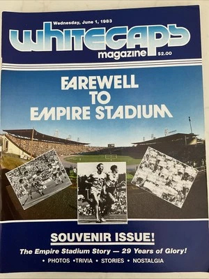 Vancouver Whitecaps Program vs Tulsa Roughnecks June 1, 1983 - Image 1 of 4