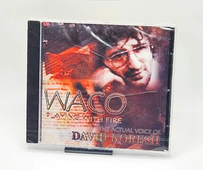 Waco CD- Playing With Fire: The Actual Voice of David Koresh (2000) Experimental - Image 1 of 4