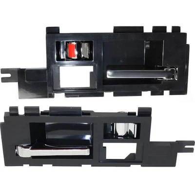 Juego de manijas de puerta interiores delanteras para Chevrolet S10 GMC S15 1986-1994 palanca cromada Foto 1 de 4