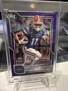 2025-26 Bowman Chrome U • Aidan Mizell • Purple Shimmer SP /75 🔥 Florida - Picture 1 of 4