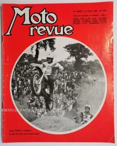 MOTO REVUE n° 1895 du 24 AOUT 1968 magazine jacky porte zolder bmw r60 honda 450 - Picture 1 of 2
