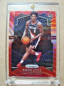 Nassir Little Panini Prizm 2019-20 novato onda roja radiocontrol como nuevo muy bonito - Imagen 1 de 2