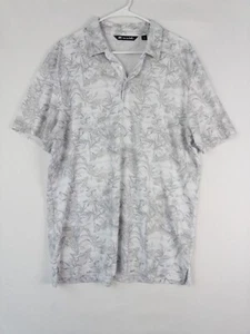 Travis Matthew Polo Shirt Mens XL Floral Golf Logo Short Sleeve Cotton Blend - Picture 1 of 7
