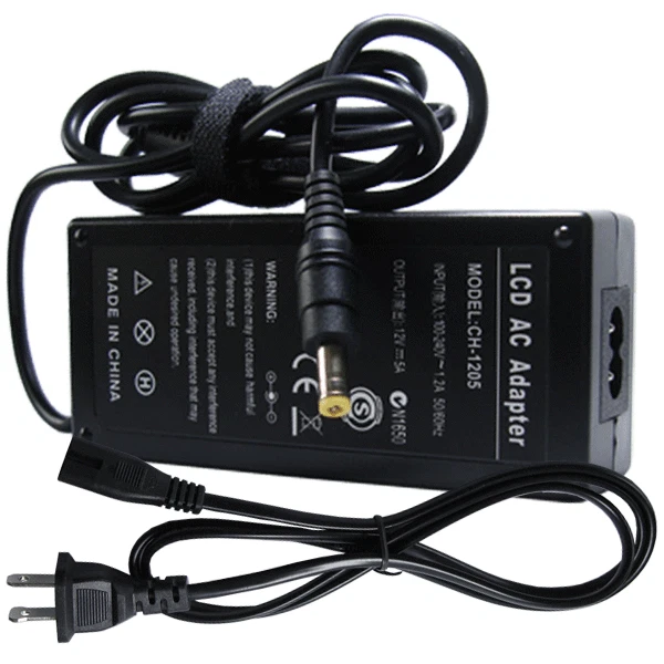 12V AC Adapter Charger Power Cord for Sharp Aquos LC-20B8U LC-20S1US LC20S1US - Image 1 of 1