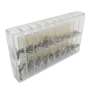 360 piezas 0,8 mm férulas pulsera de reloj pulseras eslabones pasadores gama - Imagen 1 de 6
