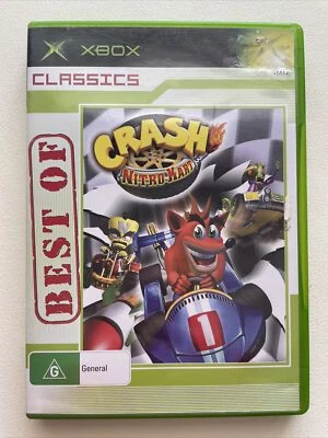 TESTED AND WORKING Crash Nitro Kart Microsoft Xbox Minor Scratches + Free Post - Image 1 of 3