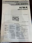 AIWA CS-220H CS220H Repair Service Manual FROM THE USA **ORIGINAL**