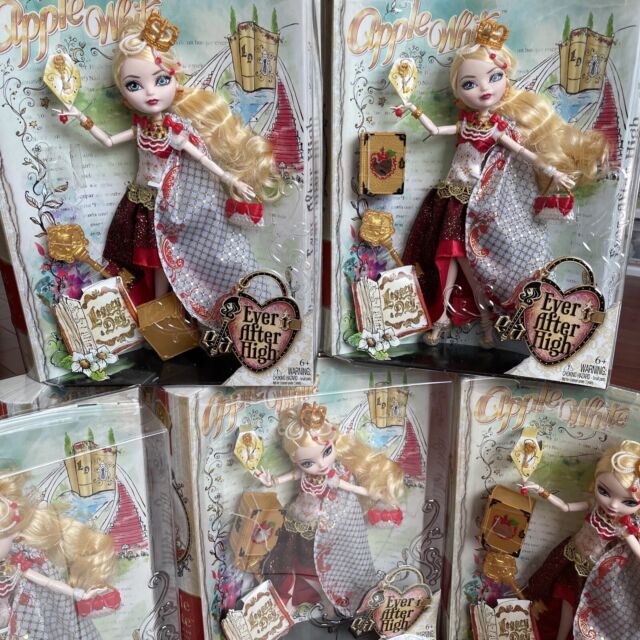 Ever After High Royally Ever After Apple White Doll Mattel 2014 #CGG98 NRFB  