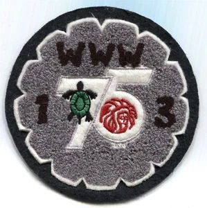 BSA OA Lodge 13 Wiatava Chenille C-15 1990 75th Anniversary - Scout Patch - glue - Picture 1 of 2