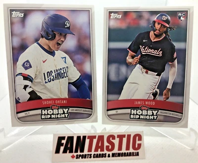 2025 Topps Hobby RIP NIGHT Baseball Card YOU PICK #1 to #15 - Image 1 of 2