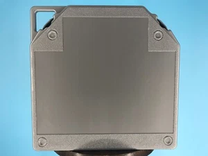 Burlington Recording 1/4" x 10.5" Gray Plastic TapeCare Case With Handle - Picture 1 of 8