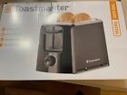 Toastmaster Two Slice Toaster in Black, New In Box, Cool Touch, Wide Slots NEW