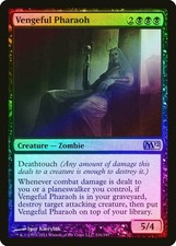 Vengeful Pharaoh FOIL Magic 2012 / M12 PLD Black Rare MAGIC MTG CARD ABUGames