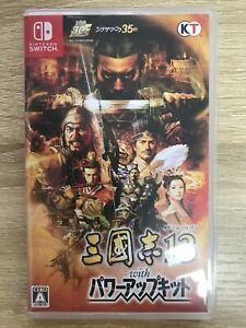 Romance of the Three Kingdoms 13 with Power Up Kit Nintendo Switch Japanese USED