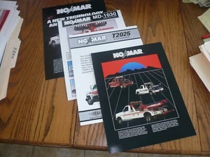 No-Mar Towing Equipment Advertising Sheets - Four for One Price - Picture 1 of 4