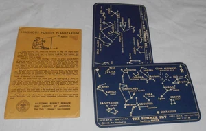 Vintage 1948 Boy Scout Luminous Pocket Planetarium - Picture 1 of 9
