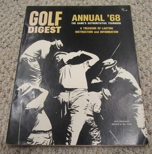 1968 Newsstand Golf Digest Magazine Annual Jack Nicklaus Golfer of the Year - Picture 1 of 4