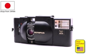 [No US Extra Duty / Tested / N-MINT] Olympus XA A11 35mm Film Camera from JAPAN - Picture 1 of 14