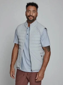 7 Diamonds Performance 4-way Stretch Men’s Atlas Vest, Chalk Size Large NWT - Picture 1 of 9