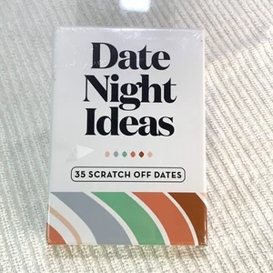 Scratch off Date Night Idea Cards Game Couple Gift Romance Fun Easy To Use - Picture 1 of 7