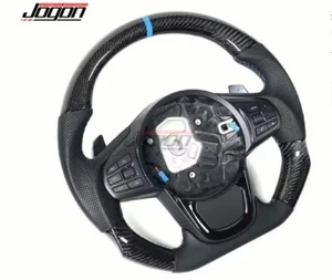 For Toyota Supra GR A90 GT4 2.0 3.0T Launch Customized Dry Carbon Steering Wheel - Picture 1 of 7