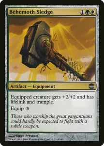 1x Behemoth Sledge RUSSIAN - LP - Alara Reborn - SPARROW MAGIC mtg - Picture 1 of 1