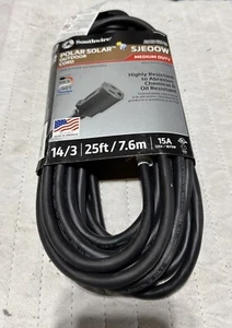 Extension Cord 25ft South wire Medium Duty - Outdoor Cord - Picture 1 of 2