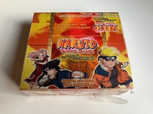 NARUTO CARD GAME SERIES 1 LEAF FORCE BOX 24 BOOSTER NEW SEALED - Picture 1 of 6