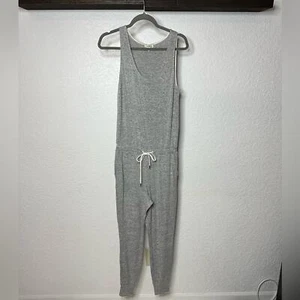 Aritzia Wilfred Free Women Heathered Gray Lounge Skinny Jumpsuit Joggers Size XS - Picture 1 of 5