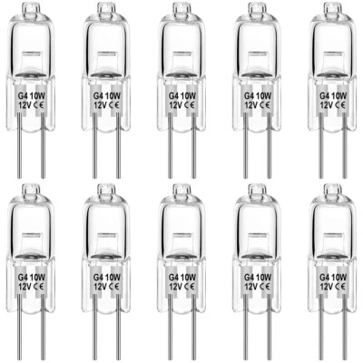10Pcs 10W 10Watt 12V T3 Landscape Light CL877 Malibu Replacement Bulbs - Image 1 of 4