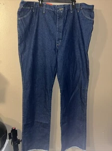 Red Kap Jeans Men's 50 X 37U Blue Denim Straight Work Wear PD54PW4 - Picture 1 of 4